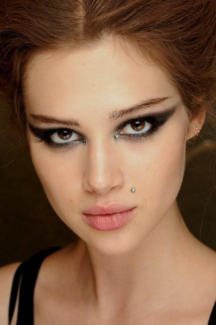 Paris Fashion Week: maquillaje y peinados para la nueva temporada P/V 2013 Sombras JPGaultier