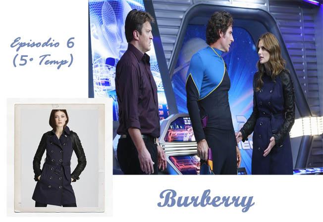 Kate Beckett trench burberry