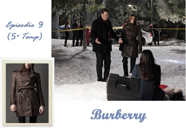 kate beckett trench burberry