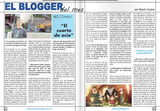 El blogger del mes en Zapping Magazine