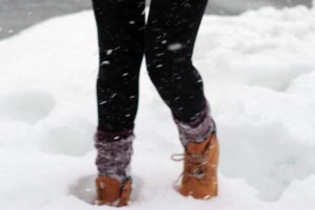 Abrigo bajo la nieve…