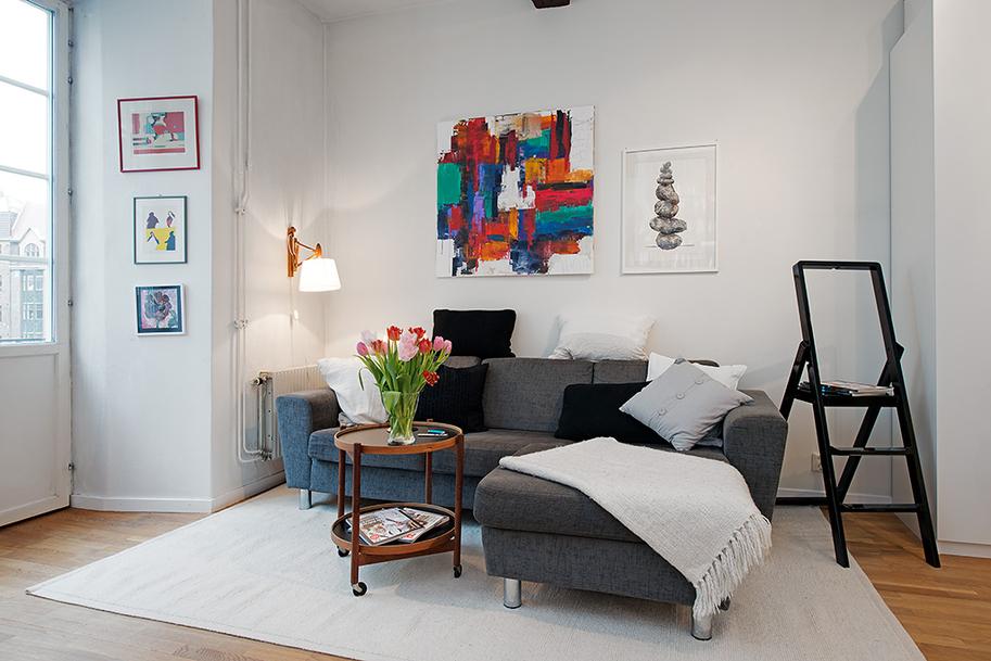 Estilo nórdico en 39 m2