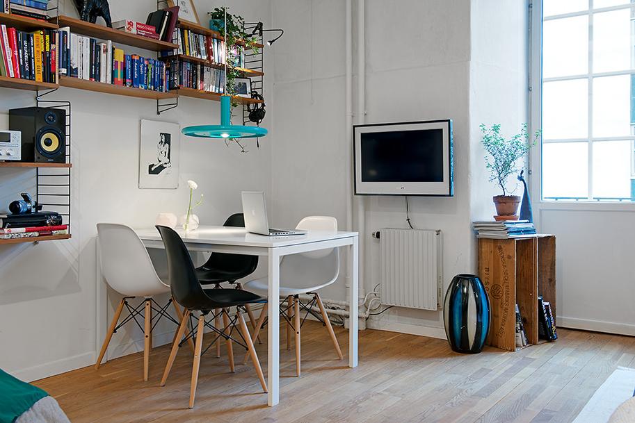 Estilo nórdico en 39 m2