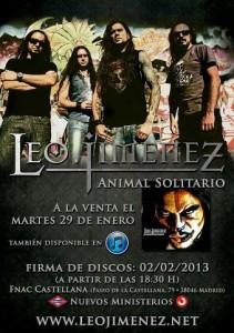 LEO JIMENEZ: HOY SALE “ANIMAL SOLITARIO”