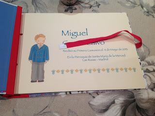 Libro álbum de Primera Comunión