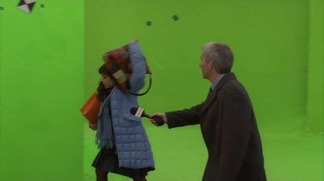 Escenarios de películas antes y después de los efectos especiales