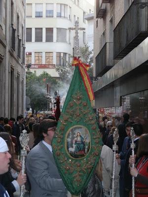 El Grupo Joven en la procesión del Niño Jesús de Praga de la Colegial del Santo Ángel.