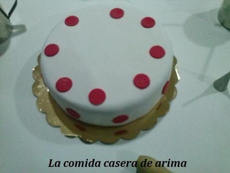 Mi primera tarta de Fondant