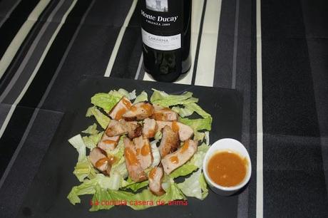 Secreto iberico al Honey-Mustard arima