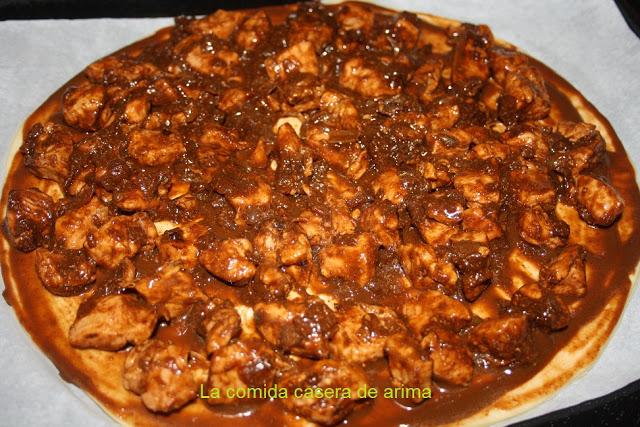 Pizza de mole