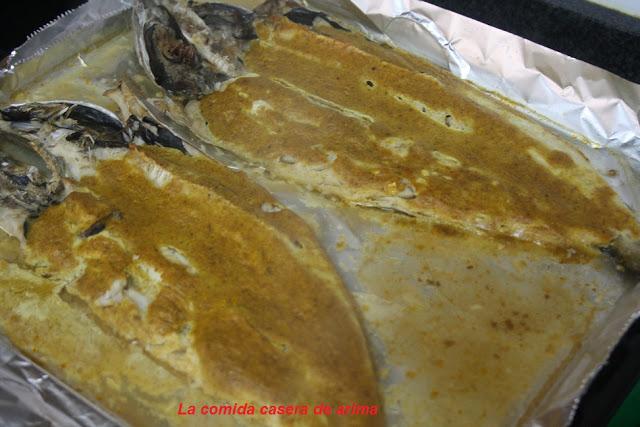 Pescadilla marinada.