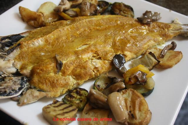 Pescadilla marinada.