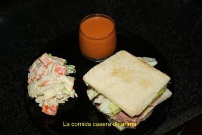 Sandwich Arima Vacaciones.