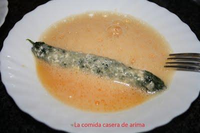 Fingers de espinacas y queso
