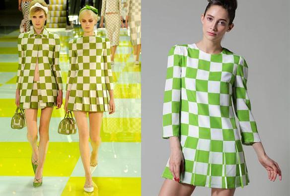 Clon tendencia Damero Louis Vuitton Vs Choies