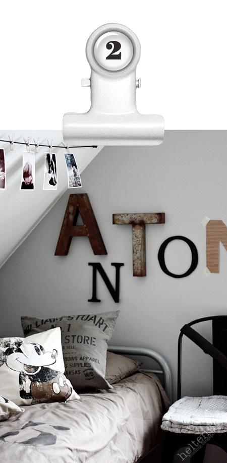 Pon tu nombre en la habitación