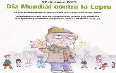 Día Mundial contra la LEPRA (27 de enero 2013)
