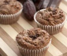 MAGDALENAS DE CHOCOLATE Y DÁTILES