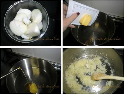 Lombarda glaseada con calabaza