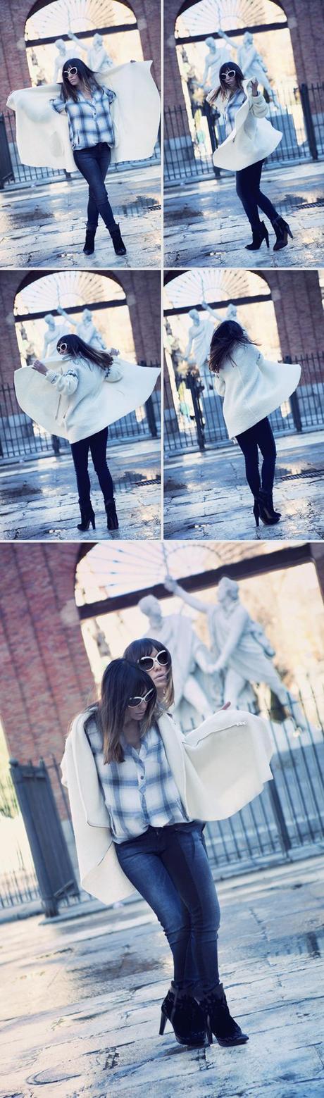 asymmetric poncho asymmetric poncho