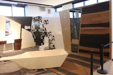 A-cero diseña el stand de la colección Spirit para el showroom de Porcelanosa en Vila-real, Valencia.