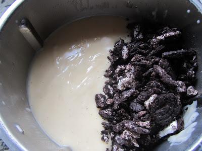 Natillas de oreo