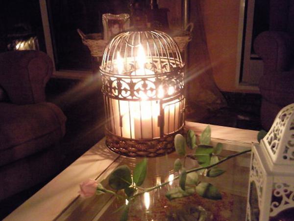 Decoración con jaulas