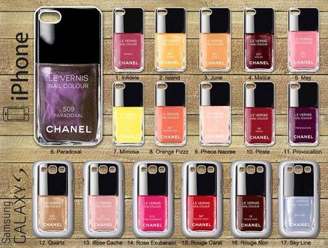 Lovely Mobile Phone Cases: Nail Polish♥