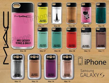 Lovely Mobile Phone Cases: Nail Polish♥