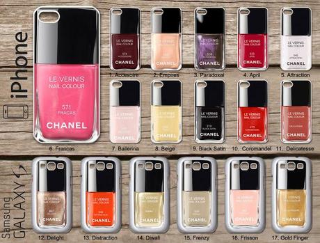 Lovely Mobile Phone Cases: Nail Polish♥