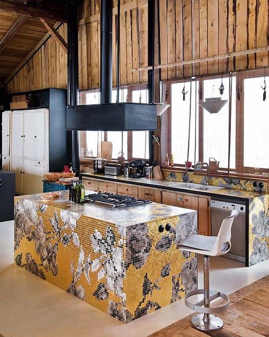 Un chalet bohemio en los Alpes franceses