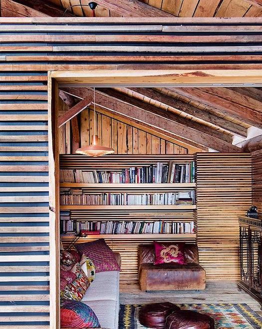 Un chalet bohemio en los Alpes franceses