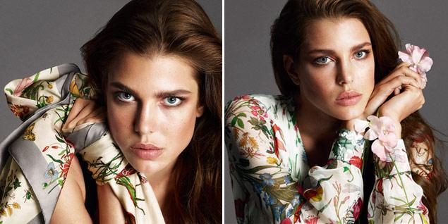 Gucci and Charlotte Casiraghi II: forever now. Flora