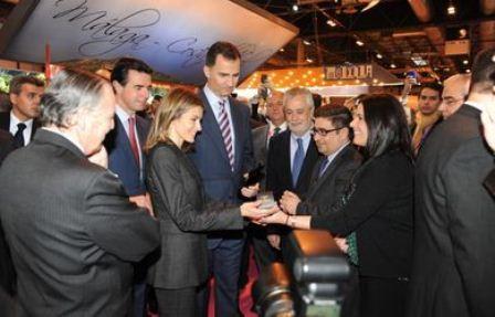 Dña. Letizia luce nuevo corte de pelo en Fitur Dña. Letizia luce nuevo corte de pelo en Fitur