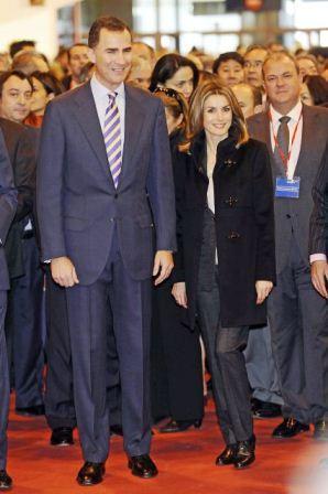 Dña. Letizia luce nuevo corte de pelo en Fitur Dña. Letizia luce nuevo corte de pelo en Fitur