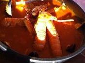 Arroz caldoso cigalas