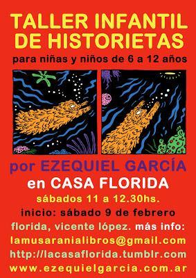 Taller de Historietas para niños en Febrero