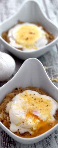 Hoy cenamos huevos con bechamel