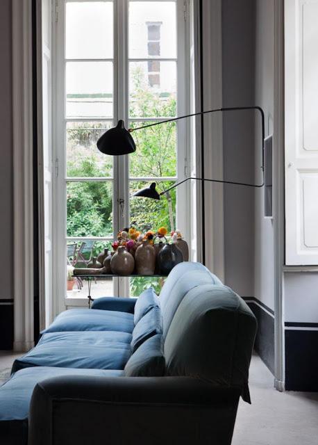 Lo viejo y lo nuevo en un apartamento de Milán