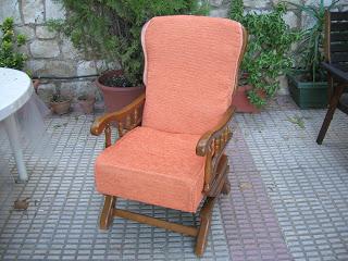 Sillón mecedoraSe trata de la rehabilitación de un sillón...