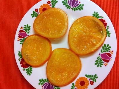 Naranjas Confitadas