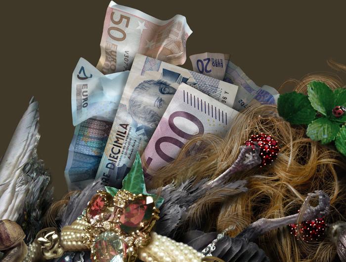 Tea time. Fotomontaje.