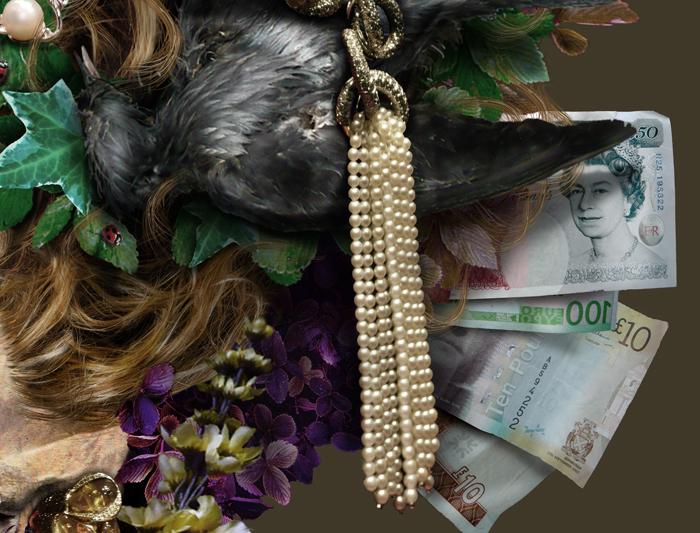 Tea time. Fotomontaje.