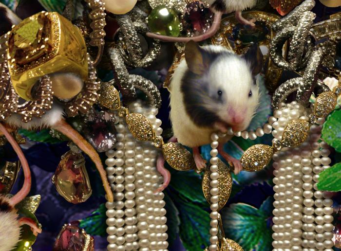 Tea time. Fotomontaje.