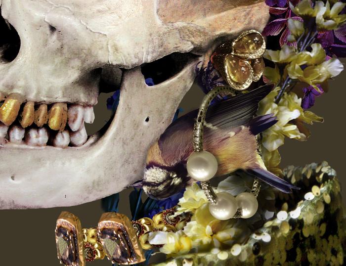 Tea time. Fotomontaje.