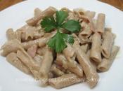 MACARRONES INTEGRALES ESPELTA, CHAMPIÑONES YORK PARA #ElDiadelaEspelta.