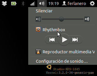 ¿No usas Rhythmbox en Ubuntu? Pues liquida también el indicador en el menú de sonido, no te sirve para nada