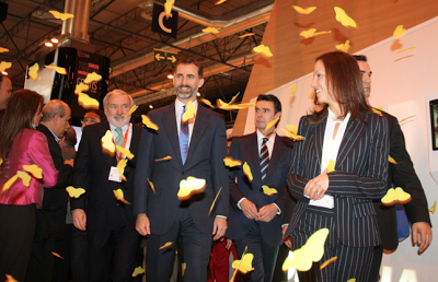 Príncipes de Asturias visitan stand de Proexport en FITUR 2013