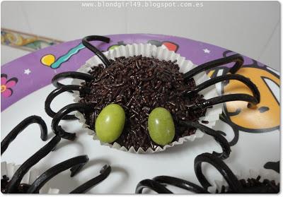 Receta: arañas mutantes para Halloween