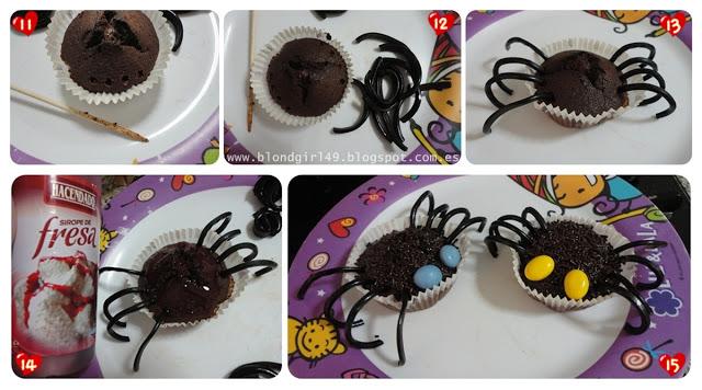 Receta: arañas mutantes para Halloween